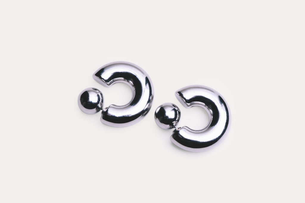 Marina (Chunky Round Earrings)